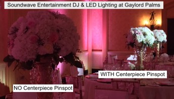 Soundwave Entertainment - Gaylord Palms Resort and Conference Center - Orlando Wedding Venues - Orlando Wedding DJs - LED LIghting Design