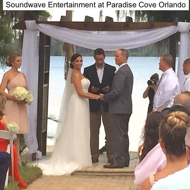 Soundwave Entertainment - Paradise Cove - Orlando Wedding DJs - Orlando Wedding Venues - LED Lighting Design