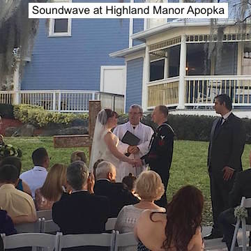 Soundwave Entertainment - Wedding Blog - Highland Manor - Orlando, FL