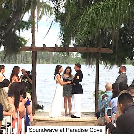 soundwave entertainment - wedding blog - paradise cove - orlando, fl