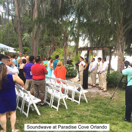 soundwave entertainment - wedding blog - paradise cove - orlando, fl