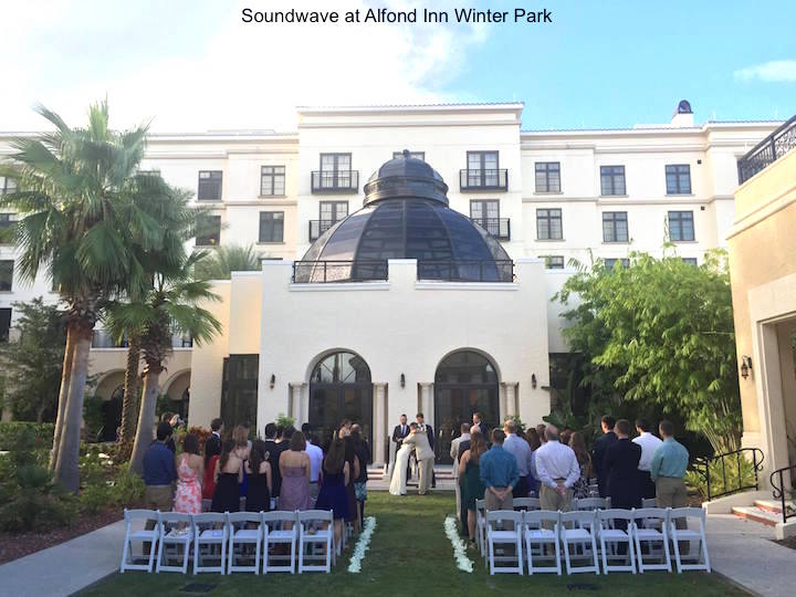 soundwave entertainment - wedding blog - alfond inn - Orlando, FL