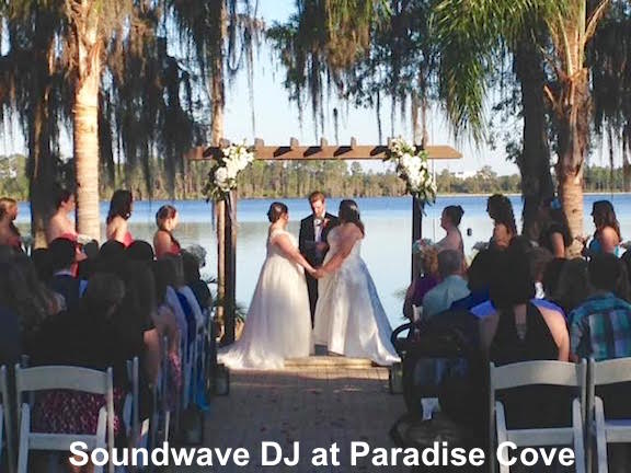 soundwave entertainment - paradise cove - wedding blog - Orlando, fl