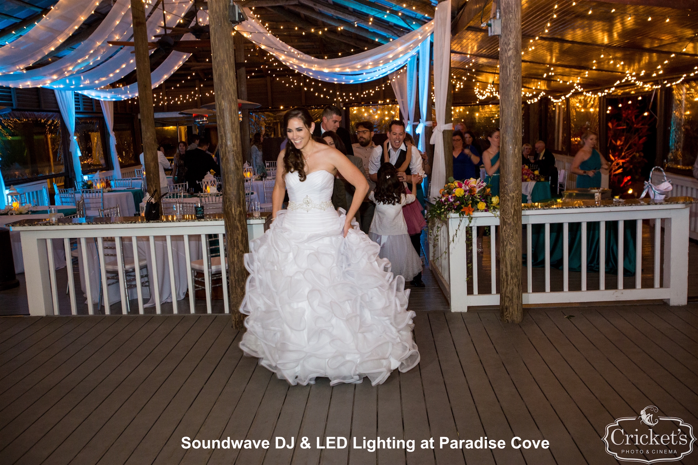 Paradise Cove Soundwave Entertainment Wedding Djs Led Lighting Design Orlando Djs Orlando Fl