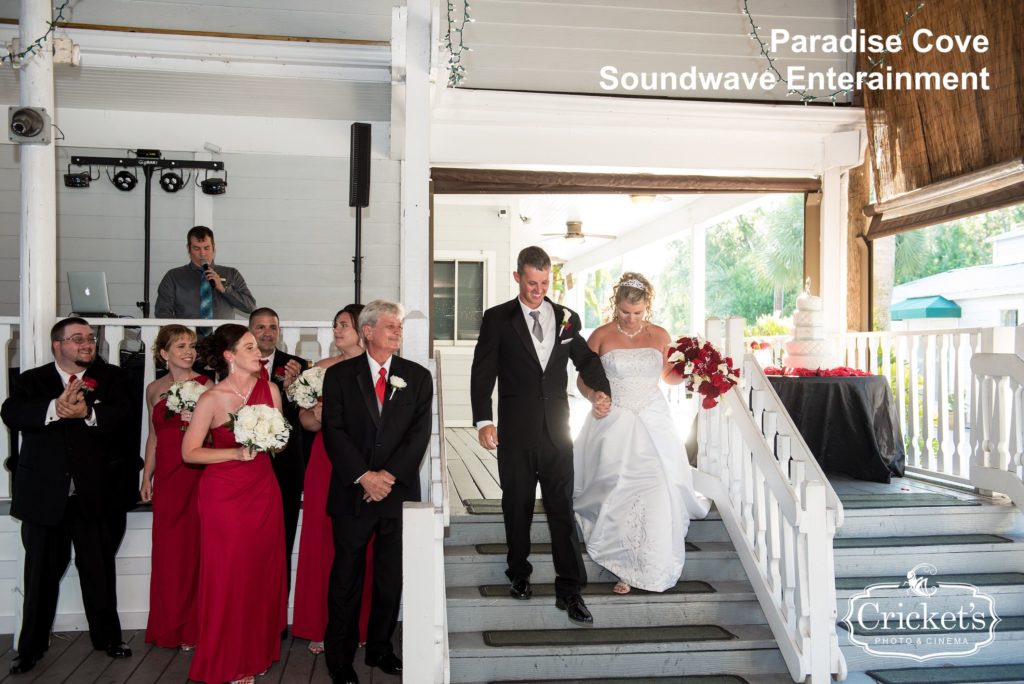paradise cove - orlando wedding venue - orlando wedding dj - soundwave dj - soundwave entertainment