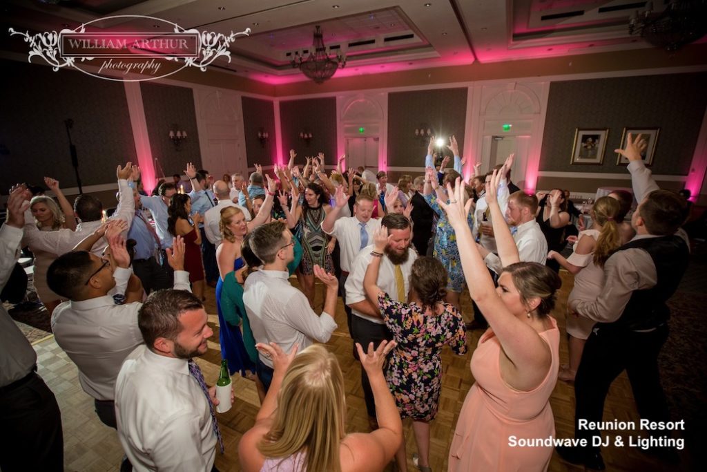 Reunion Resort, orlando wedding venue - orlando wedding dj - orlando dj - orlando djs - soundwave entertainment - soundwave dj - orlando wedding lighting