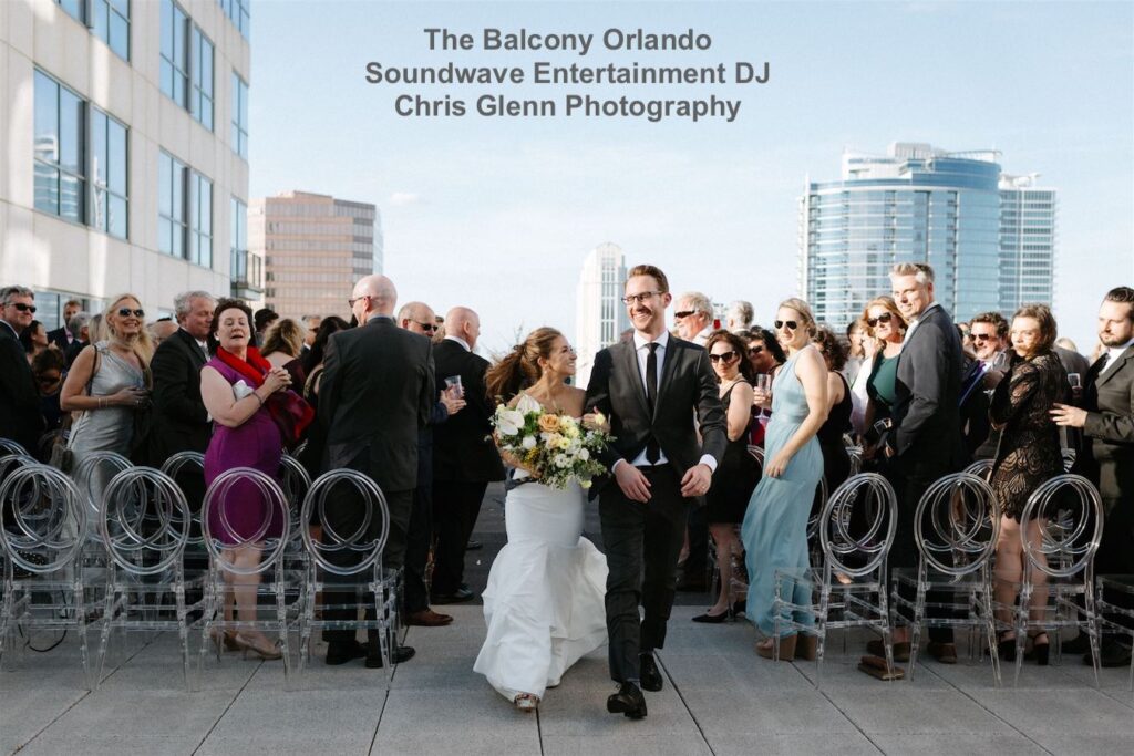 The Balcony Orlando wedding with Soundwave Entertainment DJ Ray Vales