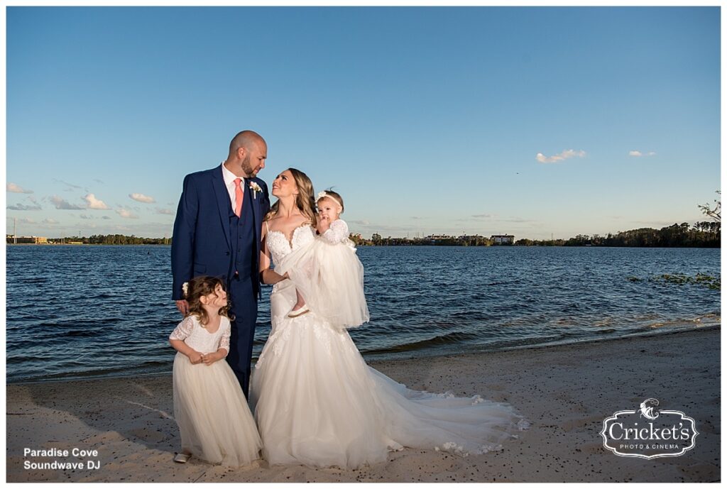 Paradise Cove Soundwave Wedding Orlando Beach