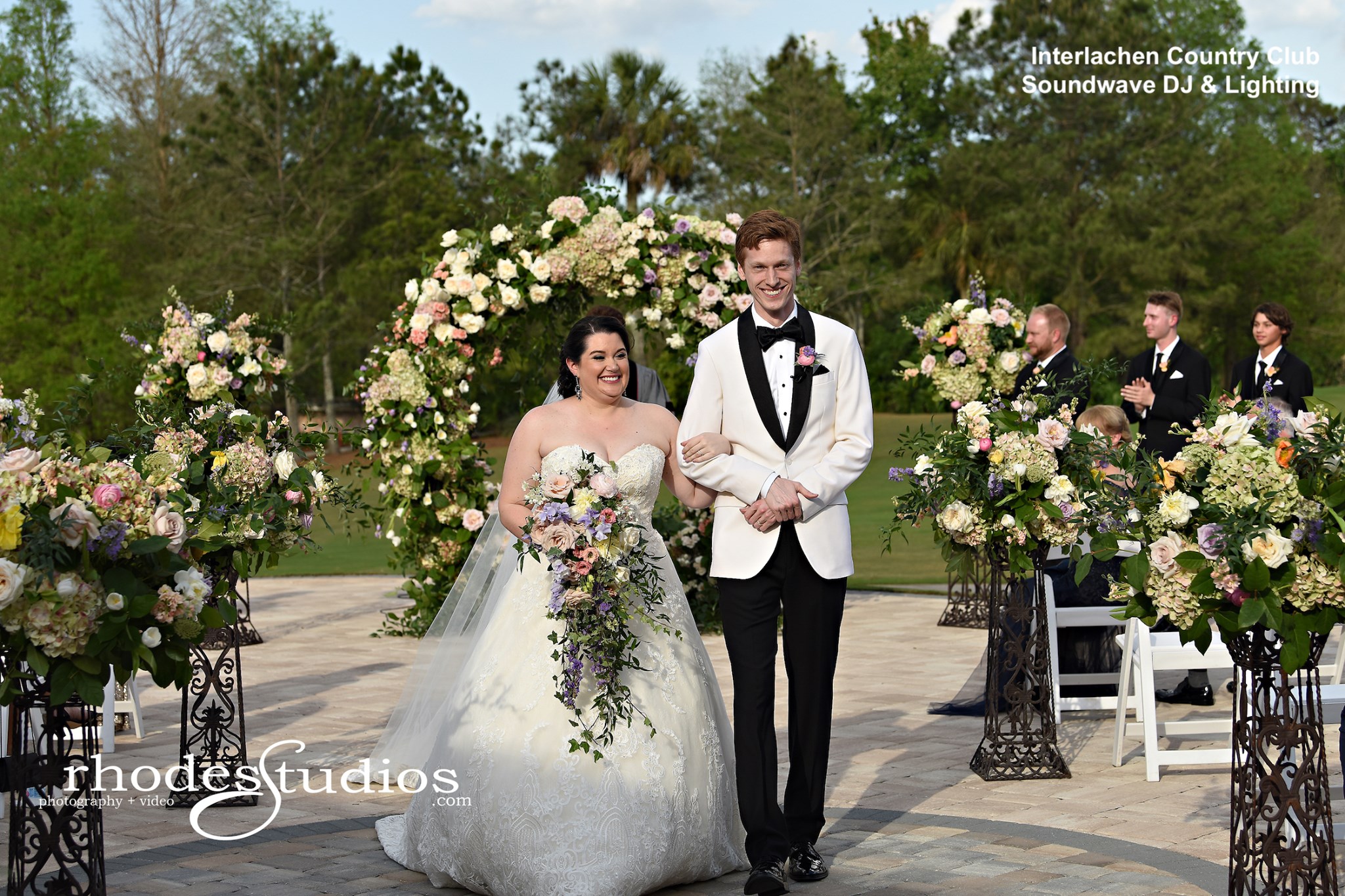 Soundwave Interlachen Country Club Central Florida Wedding First DanceSoundwave Interlachen Country Club Central Florida Wedding Ceremony