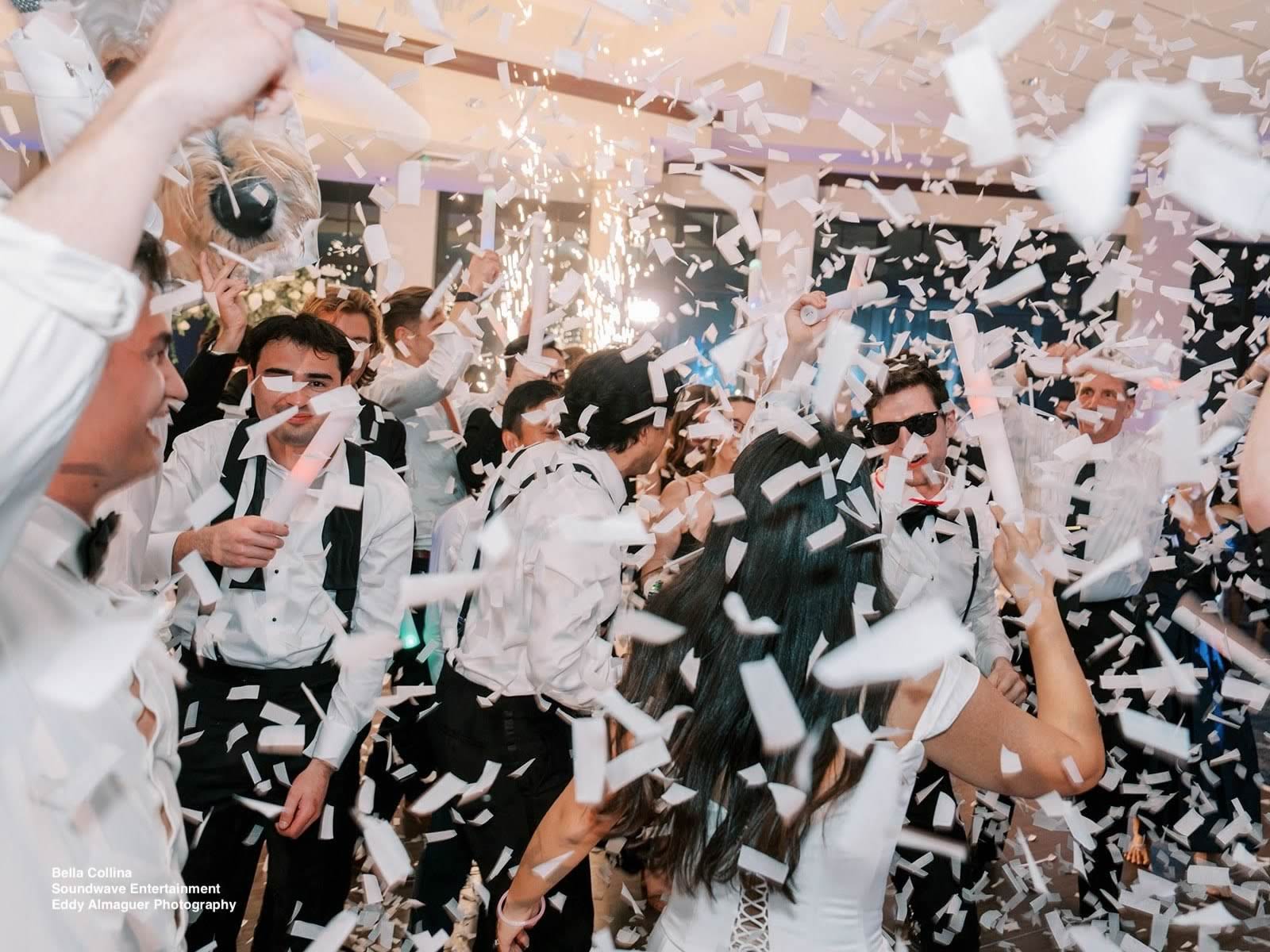 DJ Soundwave Orlando Weddings Confetti Blast